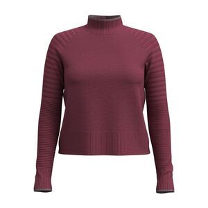 SMARTWOOL  Edgewood Mock Neck Sweater, Lrg, $135 F24
